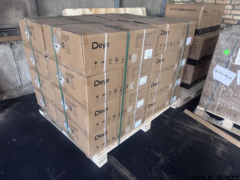 Акумуляторна батарея Deye SE-F5 Pro-C LiFePO4 51,2 В 100 А&middot;год 5,12 кВт&middot;год SE-F5 Pro-C фото