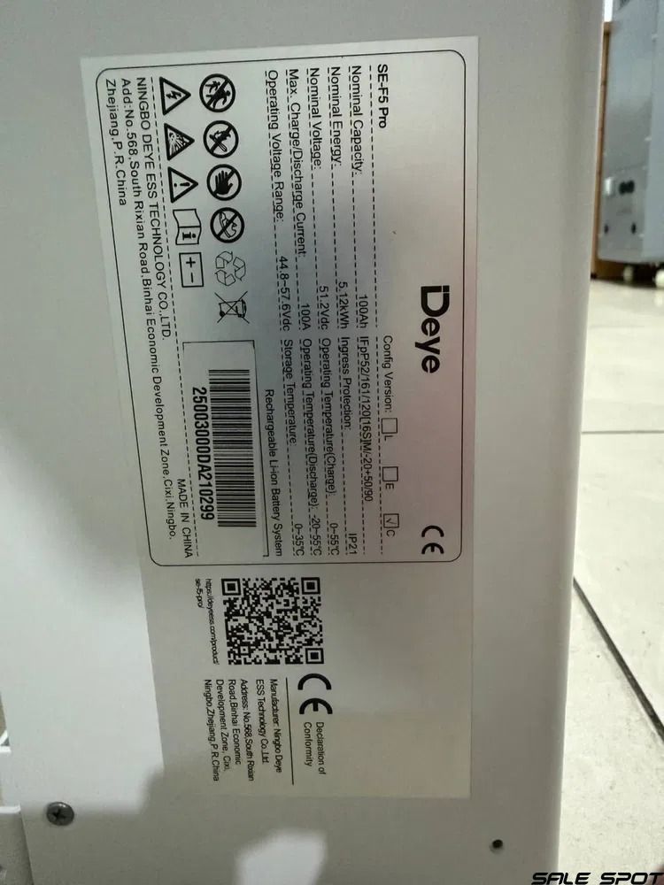 SE-F5 Pro-С Deye фото
